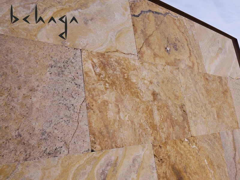 Nos travertins couleur